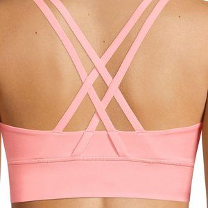 Strappy Cross Back Sports Bra Peach Delight size Small (4-6) NEW without Tags